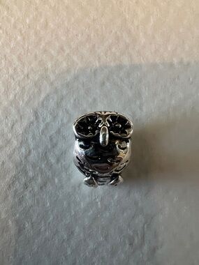 Pandora Sterling Silver Wise Owl Charm - Silver Owl Bead